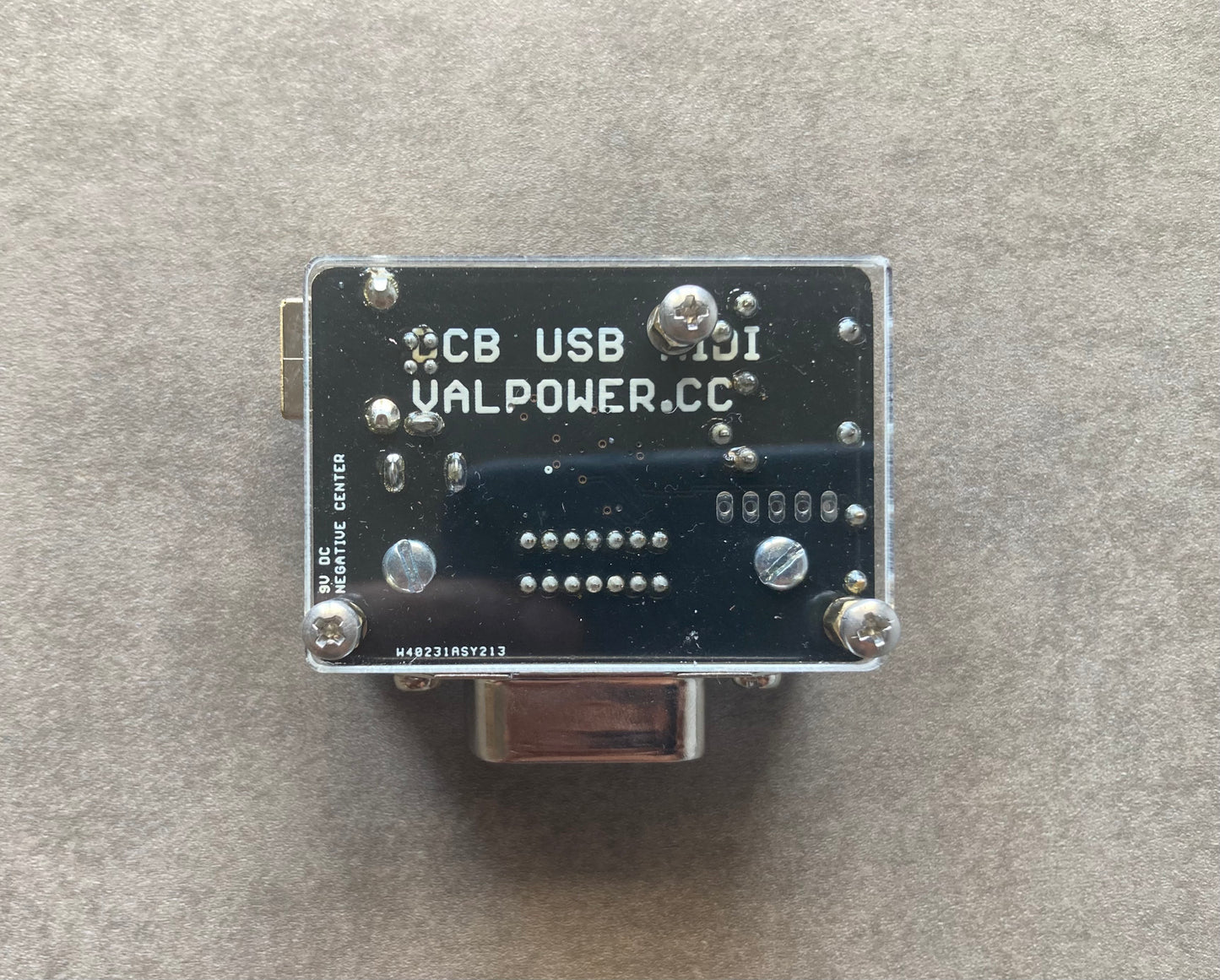USB & oldschool MIDI DCB for Roland Juno 60