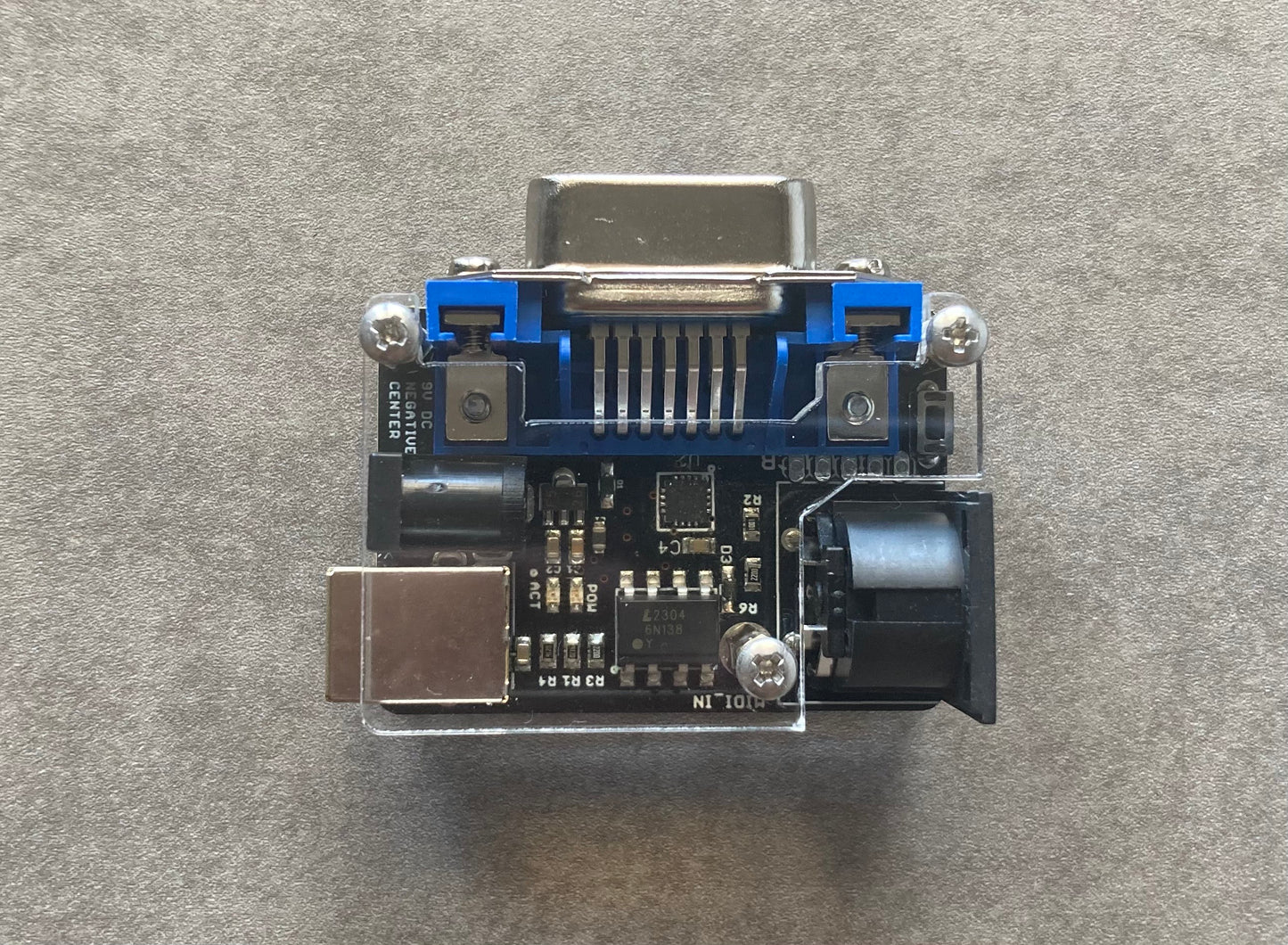 USB & oldschool MIDI DCB for Roland Juno 60