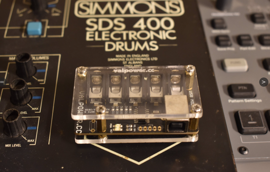 Simple USB midi 5 gate Out (no velocity)